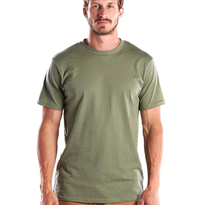 400g Weight <b>Silk</b>/Cotton O-Neck Loose Fit Solid Color Breathable Knitted Casual <b>T</b>-<b>shirt</b> Custom Promotional <b>Shirts</b> Wholesale Blank - Product Image 4