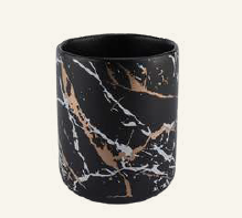 Porte-bougie rond en céramique Muse - Product Image 3