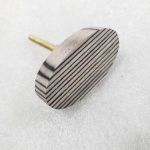 Bouton de porte réglable en résine poignées de tiroir design de fleurs colorées avec cadre en laiton pour armoires de cuisine commodes meubles - Product Image 5