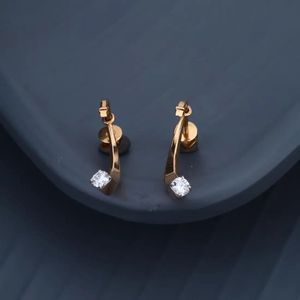 Pendientes de Diamante Cultivado en Laboratorio, Joyería Fina, Elegantes y Brillantes, Pendientes de Moda, Joyería Contemporánea - Product Image 1