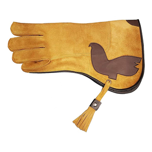 2026 Wholesale Price Breathable Professional Falconry <b>Gloves</b> Waterproof Best Quality Falconry Leather <b>Gloves</b> - Product Image 3
