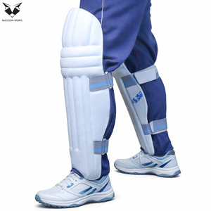 New Arrival Pro Grade Lightweight Shock Absorption Cricket Batting <b>Pads</b> Comfortable Breathable Adjustable Straps Custom Logo - Product Image 6