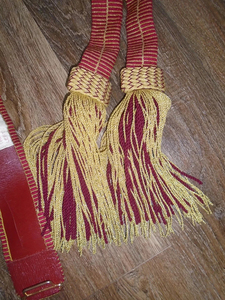 Écharpes de cérémonie personnalisables pour officiers, avec pompons, en nylon, polyester, coton, soie, laine, pour décorations de fête, taille S - Product Image 5