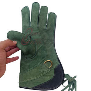 Gants de fauconnerie professionnels à prix de gros, logo personnalisé, respirants, en vente - Product Image 4