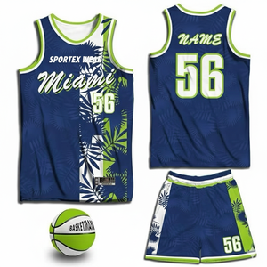 Conjunto Deportivo Profesional de Baloncesto Sportex con Tecnología Heat-Map de Secado Rápido, Uniforme Personalizado Sublimado para Equipos, Conjunto Deportivo Elite al por Mayor - Product Image 1