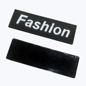 Top Trending Fashion Rubber PVC 3D Patches with Heart Shape for Clothing <b>Hats</b> & <b>Bags</b> - Product Image 3