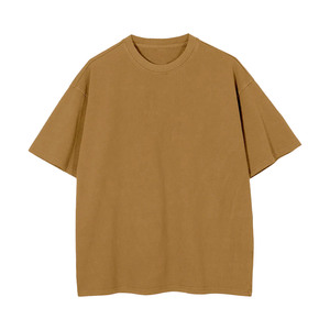 Modern Streetwear Drop <b>Collar</b> <b>T</b>-<b>Shirt</b> 2026 Latest Casual Fashion Soft Fabric, Relaxed Fit Customizable for Brands - Product Image 1