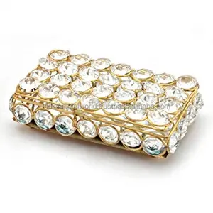 Crystal made classy jewelry box suppliers of modern jewelry organizers customized modern jewelry boxes at low price