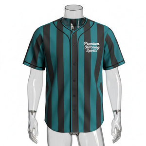 Camisetas de Béisbol Sublimadas Personalizadas para Jóvenes, con Diseño Gratuito, Malla Transpirable, Bordado de Nombre y Número - Product Image 1