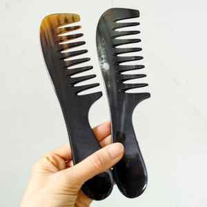 Peine de cuerno de búfalo para barbería y salón de belleza, diseño único, último modelo, peine de cuerno de búfalo, producto más vendido - Product Image 1