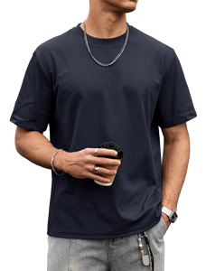 Camiseta Ringer para Hombre, Corte Relajado, Cómoda, Textura Suave, Diseño Moderno y a la Moda - Product Image 5