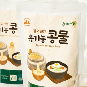 [InnoFood Corée] Bouillon de lait de soja prêt à boire, biologique, faible en sodium, riche en matières grasses, soupe de soja BariDream - Product Image 1