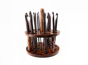 Juego de Agujas de Ganchillo de Bambú Profesional, Superficie Lisa, Herramientas de Alta Calidad para Entusiastas del Manualidades - Product Image 6