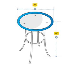 <b>Round</b> Patio <b>Table</b> Custom <b>Covers</b> <b>Table</b> <b>Covers</b> from Viet Nam 420D / 600D Polyester Oxford HDT Outdoor <b>Table</b> <b>Covers</b> - Product Image 1