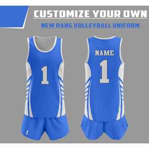 Wholesale Breathable Smooth Stretch Customised Design And Logo Team Wear <b>Colour</b> Printed Volleyball Uniform <b>Sets</b> - Product Image 6