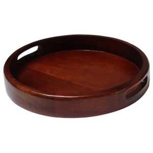 Mango Wooden Rectangle Serving <b>Tray</b> With Metal Handle for Kitchenware Home and Hotel Tabletop <b>Tea</b> & Coffee Serving <b>Trays</b> - Product Image 5