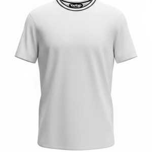เสื้อยืดคอกลมแขนสั้นผู้ชาย ผ้าฝ้าย 100% ทรงปกติ สวมใส่สบาย พิมพ์ลายดิจิทัล สีพื้น ผ้าถัก ยับยาก รับผลิตตามแบบ - Product Image 2