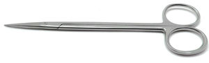 Ciseaux chirurgicaux de dissection durables, à pointe dentelée angulaire, finition mate, en acier métallique, instrument pour amygdales - Product Image 2
