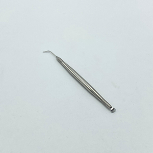 Herramienta de levantamiento de cejas de metal plateado KAAMIR INSTRUMENTS al por mayor, separador de pestañas de precisión con agarre acanalado, calidad profesional para salón - Product Image 6