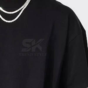 Camisetas Lisas Extra Grandes para Hombre de Diseño Superior con Logotipo Personalizado, Último Diseño 2026, Camiseta Nueva Llegada para Hombre - Product Image 3