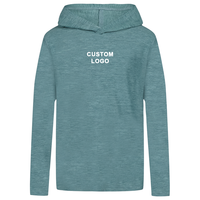 Veste courte à capuche unisexe avec logo personnalisé brodé, en polaire polyester/coton, coupe-vent, doublée, streetwear, oversize, hiver, décontractée