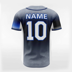 Camiseta de Béisbol Nueva Personalizada de Alta Calidad al por Mayor, Camisetas Deportivas de Poliéster para Hombre, Camisetas de Béisbol Bordadas Personalizadas - Product Image 3