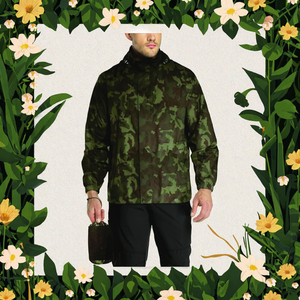 SELF INDUSTRIES Vestes pour hommes imperméables, respirantes, décontractées, d'hiver, amples, brodées, en laine/polyester, doublées de laine |   Résistant aux intempéries - Product Image 5