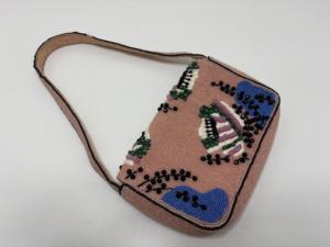 Handcrafted Seed <b>Beaded</b> Pearl for Shoulder Bag with Intricate Beadwork Premium Quality Elegant Styling for Fashion Parties - Product Image 3