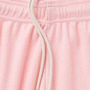Shorts en maille 100 % polyester écologique marron foncé de qualité supérieure pour hommes, double couche, entrejambe de 7 pouces, respirant et à séchage rapide - Product Image 6