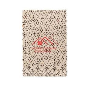 Patrón geométrico 3D alfombra impresa para sala de estar precio al por mayor fabrica proveedores - Product Image 1