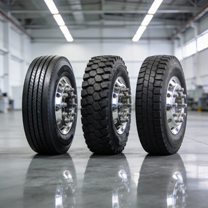 ยางรถบรรทุกเรเดียลขนาด 11R22.5 สำหรับงานพ่วงลากและขับเคลื่อนล้อหน้า - Product Image 2