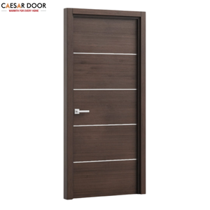 Puertas Interiores Modernas de Madera Maciza Acabadas, Impermeables y Ecológicas para Apartamentos, Escuelas, Habitaciones de Alquiler, Dormitorios, de Empujar y Tirar - Product Image 3