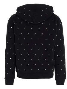 Sweat à capuche pour homme de haute qualité, uni, respirant, à séchage rapide, avec strass, 100% coton, sweat à capuche tendance avec strass - Product Image 5