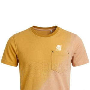 Camiseta de Hombre Casual, Tejida, 100% Algodón, Transpirable, Diseño Personalizado, Alta Calidad, Precio Profesional de Venta - Product Image 2