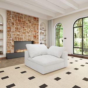 80 "โมดูลาร์โซฟารุ่น secional สำหรับห้องนั่งเล่นที่ถอดออกได้ครอบคลุมเบาะนั่งคู่รักและ2-Seaters แยกส่วน - Product Image 6