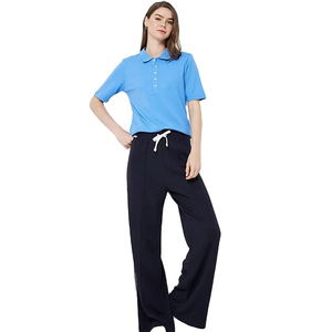 Camisas de Mujer al por Mayor a Precio Económico, de la Mejor Calidad, Personalizadas, Tejidas, Casuales, Transpirables, de Secado Rápido, de Manga Corta, de Algodón - Product Image 3