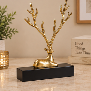 Décoration de table de Noël en métal fait à la main en laiton AK avec finition dorée à bas prix pour les cadeaux de Noël/décoration de table - Product Image 4