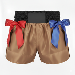 Ropa de Entrenamiento con Logotipo Frontal para Boxeo y Artes Marciales, Pantalones Cortos Deportivos Transpirables para Entrenamiento Profesional de Muay Thai - Product Image 1