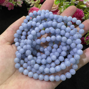 Natural Crystal <b>Bracelets</b> 6-10 mm Bead Healing Gemstone <b>Bracelets</b> Amethyst Onyx Chrysocolla Rose Quartz Lapis Selenite Amazonite - Product Image 2