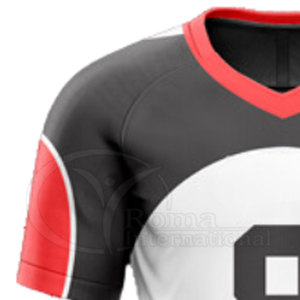 Uniformes de Fútbol Americano Personalizados con Impresión OEM para Hombres Adultos, Sublimados, 100% Poliéster, Transpirables, que Absorben la Humedad, con Nombre y Número del Equipo - Product Image 5