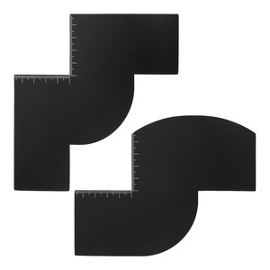 Tarjetas de Mejora de Peinados con Indicadores de Medición, Herramienta Profesional para Dar Forma al Cabello, Resistente al Agua, Reutilizable, de Color - Product Image 1