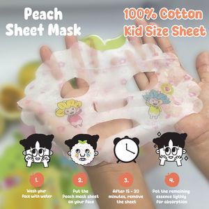 แผ่นรองนอนเด็ก พีช สำหรับใช้ประจำวัน ยี่ห้อเพทัล ฟอร์ คิดส์ - Product Image 2