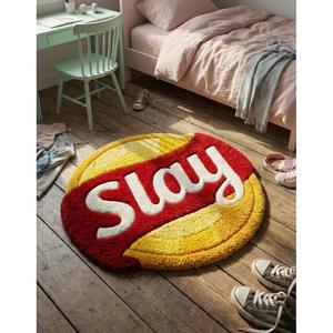 Tapis d'appoint modernes en laine tuftée à la main de qualité standard, antidérapants, à motifs géométriques, pour chambre et salon – Tapis d'exportation tendance - Product Image 2