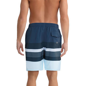 Shorts de bain pour hommes personnalisés avec taille élastique et cordon de serrage, vêtements de sport décontractés, vêtements de plage, boardshorts avec service OEM - Product Image 2