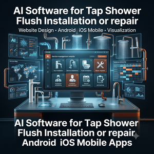 Logiciel IA pour l'installation ou la réparation de robinets de douche, conception de sites Web, application mobile Android iOS, logiciel IA pour l'e-commerce et l'ERP - Product Image 2