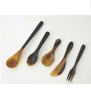 Cuillère en corne de buffle, artisanat naturel, polie, durable, décoration d'intérieur, style rustique - Product Image 3