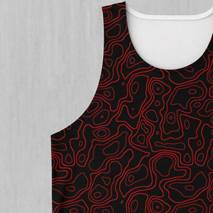 เสื้อกล้ามแห้งเร็วแบบกำหนดเอง พิมพ์ลายแบบ Dye Sublimation ทั้งตัว เสื้อกล้ามผู้ชายสำหรับใส่หน้าร้อน ออกกำลังกาย ฟิตเนส เสื้อกล้ามสำหรับผู้ชาย - Product Image 6