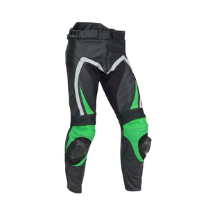 Pantalon de moto en cuir synthétique pour homme sur mesure avec protection - Product Image 4