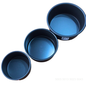 4" 5" 6" 8 <b>Inch</b> Baking <b>Tins</b> <b>Cake</b> Mold for Smash <b>Cakes</b> Cheesecake 60mm Deep Round <b>Cake</b> Pan Fixed Bottom - Product Image 1