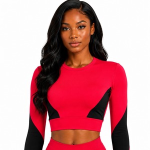 Private Label Women's Yoga Set Seamless Workout Clothing High Waist Leggings Sports Bra Wholesale Manufacturer - Product Image 4